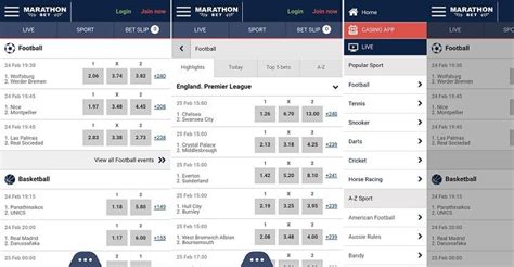 marathonbet mobile app android|Play in the Marathonbet app for Android.